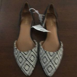 Black and white flats